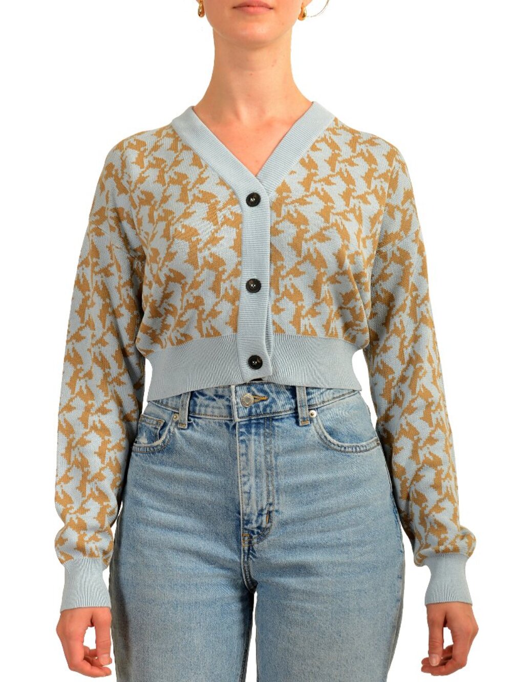 Scuderia Ferrari Women's Organic Cotton & Silk Cardigan Sweater US XS IT 38